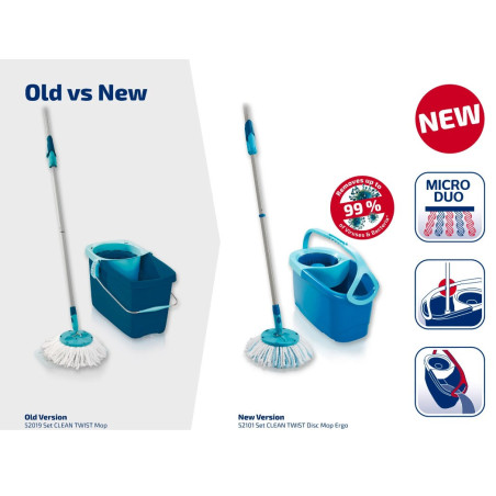 Set Leifheit Clean Twist Disc Mop