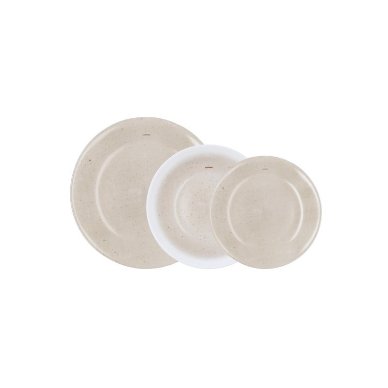 Vajilla Luminarc Opal Senda Taupe 18 pzas.