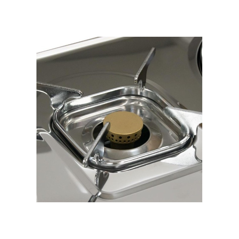 Cocina gas Airmec inox 3 fuegos