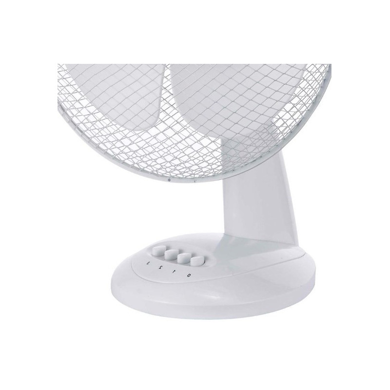 VENTILADOR LARRYHOUSE SOBREMESA 40W BLANCO