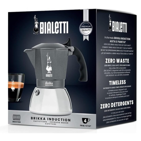 Cafetera Bialetti Brikka Inducción