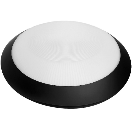 APLIQUE MATEL IP65 BLANCO/NEGRO 265 MM E27