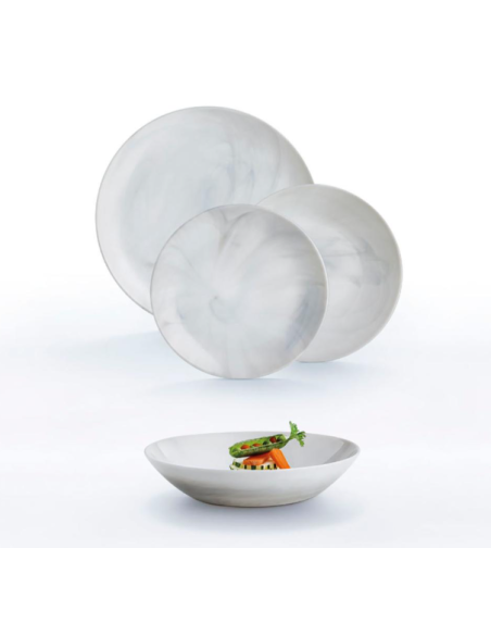 Vajilla Luminarc Opal Diwali Granit Marb