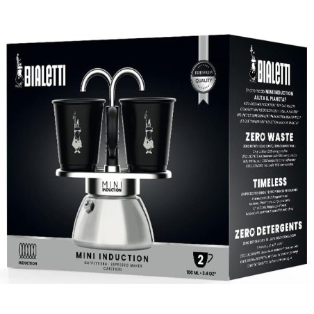 Set Bialetti Mini Express Inducción 2 Tazas