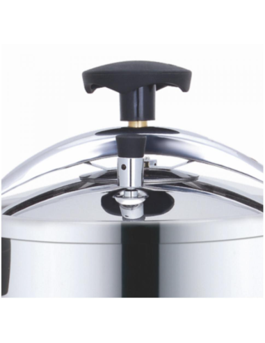 Olla a presión Haeger cooker 18/10 2 en 1 tapa cristal