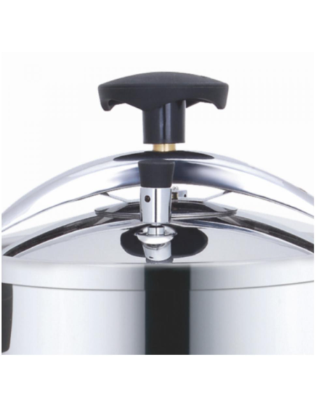 Olla a presión Haeger cooker 18/10 2 en 1 tapa cristal