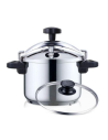 Olla a presión Haeger cooker 18/10 2 en 1 tapa cristal